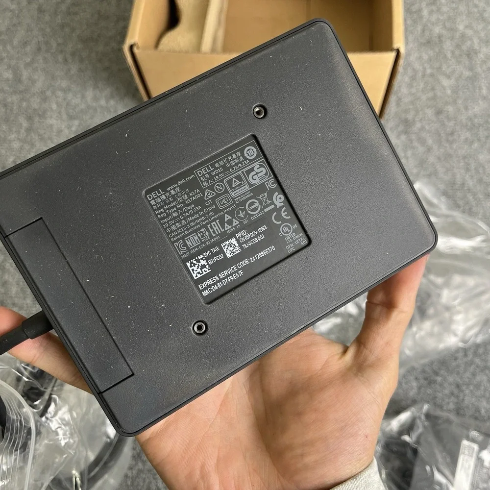 Open Box DELL WD15 4K Docking Station W/ 180W Power Adapter *Read*